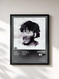 #noir Tableau de l'album For The Better de Rich Amiri, cadre noir, imprimé et encadré en France