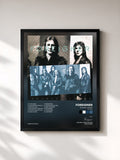 #noir Tableau de l'album Double Vision (Expanded) de Foreigner, cadre noir, imprimé et encadré en France
