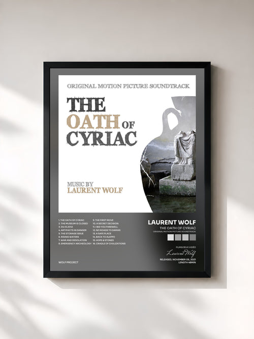 Laurent Wolf · The Oath of Cyriac (Original Motion Picture Soundtrack) — Affiche encadrée