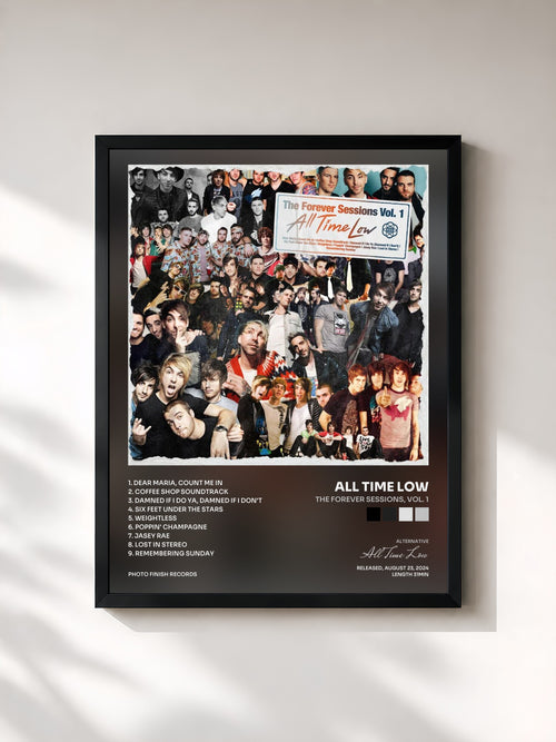 All Time Low · The Forever Sessions, Vol. 1 — Affiche encadrée