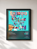 #noir Tableau de l'album From Now On - EP de SHINee, cadre noir, imprimé et encadré en France