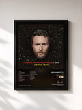 #noir Tableau de l'album Ora (New Deluxe Version) de Jovanotti, cadre noir, imprimé et encadré en France