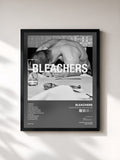 #noir Tableau de l'album everyone for ten minutes de Bleachers, cadre noir, imprimé et encadré en France