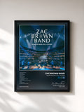 #noir Tableau de l'album From The Road, Vol. 1: Covers de Zac Brown Band, cadre noir, imprimé et encadré en France
