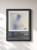 #noir Tableau de l'album Addicted To You de Ben L'Oncle Soul, cadre noir, imprimé et encadré en France