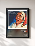 #noir Tableau de l'album Bing Crosby - Christmas Classics de Bing Crosby, cadre noir, imprimé et encadré en France