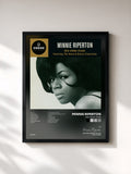 #noir Tableau de l'album Her Chess Years de Minnie Riperton, cadre noir, imprimé et encadré en France