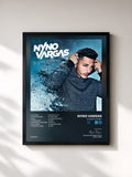 #noir Tableau de l'album El Efecto Nyno de Nyno Vargas, cadre noir, imprimé et encadré en France