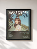 #noir Tableau de l'album Only Child de Sasha Alex Sloan, cadre noir, imprimé et encadré en France