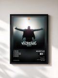 #noir Tableau de l'album Timeless E.P. de Wildstylez, cadre noir, imprimé et encadré en France