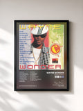 #noir Tableau de l'album Wanye Wonder de Wayne Wonder, cadre noir, imprimé et encadré en France
