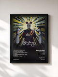 #noir Tableau de l'album Infinity Land (B-sides) de Biffy Clyro, cadre noir, imprimé et encadré en France