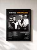 #noir Tableau de l'album Lo Esencial de Aterciopelados, cadre noir, imprimé et encadré en France