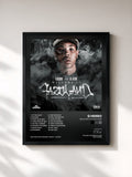 #noir Welcome to Fazoland di G Herbo in stampa incorniciata, cornice nera, stampata e incorniciata in Francia
