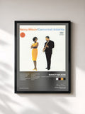 #noir Tableau de l'album Nancy Wilson/Cannonball Adderley de Nancy Wilson, cadre noir, imprimé et encadré en France