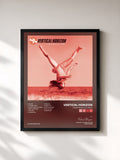 #noir Tableau de l'album Everything You Want de Vertical Horizon, cadre noir, imprimé et encadré en France