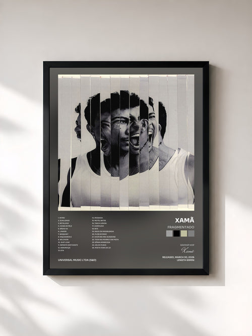 Xamã · FRAGMENTADO — Affiche encadrée