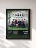 #noir Tableau de l'album Jupiter Calling de The Corrs, cadre noir, imprimé et encadré en France