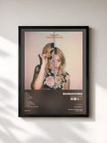 #noir Tableau de l'album Fake It Flowers de beabadoobee, cadre noir, imprimé et encadré en France