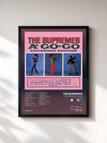 #noir Tableau de l'album The Supremes A' Go-Go (Expanded Edition) de The Supremes, cadre noir, imprimé et encadré en France