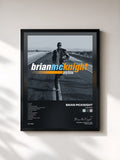 #noir Tableau de l'album Anytime de Brian McKnight, cadre noir, imprimé et encadré en France
