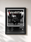 #noir Tableau de l'album MINUS x MINUS = PLUS (Deluxe Edition) de Disarstar, cadre noir, imprimé et encadré en France