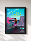 #noir Tableau de l'album We Are Beautiful (Remixes) de Panzer Flower, cadre noir, imprimé et encadré en France