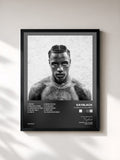 #noir Tableau de l'album A Cara do Enquadro de Kayblack, cadre noir, imprimé et encadré en France