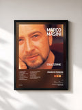 #noir Tableau de l'album Collezione de Marco Masini, cadre noir, imprimé et encadré en France