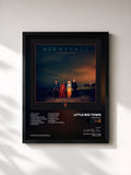 #noir Tableau de l'album Nightfall de Little Big Town, cadre noir, imprimé et encadré en France