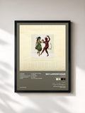 #noir Tableau de l'album Trouble (20th Anniversary Remaster) de Ray LaMontagne, cadre noir, imprimé et encadré en France