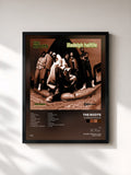#noir Tableau de l'album Illadelph Halflife de The Roots, cadre noir, imprimé et encadré en France
