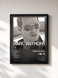 #noir Tableau de l'album 3.0 de Marc Anthony, cadre noir, imprimé et encadré en France