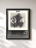 #noir Tableau de l'album Rufus de Rufus, cadre noir, imprimé et encadré en France