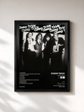 #noir Tableau de l'album Cheap Trick de Cheap Trick, cadre noir, imprimé et encadré en France