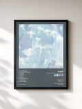 #noir Tableau de l'album The 1st Album 'A Montage of ( )' de VIVIZ, cadre noir, imprimé et encadré en France