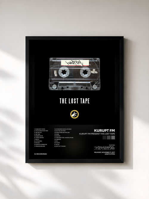 KURUPT FM · Kurupt FM present The Lost Tape — Affiche encadrée