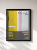 #noir Tableau de l'album We Are One de Black Coffee, cadre noir, imprimé et encadré en France