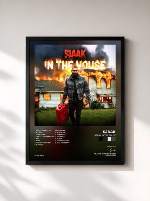 Sjaak · Sjaak In The House — Affiche encadrée
