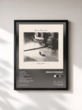 #noir Tableau de l'album Indigo Park de Bruce Hornsby, cadre noir, imprimé et encadré en France