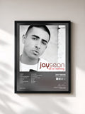 #noir Tableau de l'album All Or Nothing de Jay Sean, cadre noir, imprimé et encadré en France