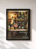 #noir Tableau de l'album The Boxtrolls (Original Motion Picture Soundtrack) de Dario Marianelli, cadre noir, imprimé et encadré en France