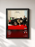 #noir Tableau de l'album Diaspora, Vol.1 de Anas, cadre noir, imprimé et encadré en France