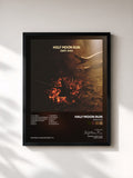 #noir Tableau de l'album Dark Eyes de Half Moon Run, cadre noir, imprimé et encadré en France