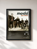 #noir Tableau de l'album Sala d'attesa de Modà, cadre noir, imprimé et encadré en France