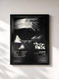 #noir Tableau de l'album The Evolution of the Rose de Lil Skies, cadre noir, imprimé et encadré en France