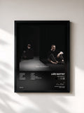 #noir Tableau de l'album Selfocracy de Loïc Nottet, cadre noir, imprimé et encadré en France