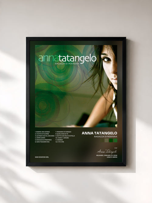 Anna Tatangelo · Ragazza di periferia — Affiche encadrée