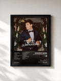 #noir Tableau de l'album Wincents Weisse Weihnachten de Wincent Weiss, cadre noir, imprimé et encadré en France