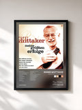#noir Meine größten Erfolge di Roger Whittaker in stampa incorniciata, cornice nera, stampata e incorniciata in Francia